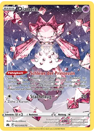 Diancie GG13/70 — Galar-Galerie (Zenit der Könige)