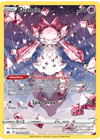 Diancie GG13/70 — Galarian Gallery (Crown Zenith)