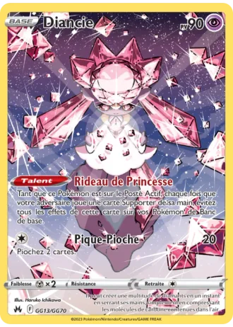 Diancie GG13/70 — Galerie de Galar (Zénith Suprême)