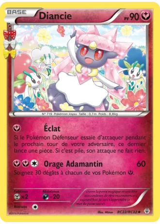 Diancie RC22/32 — Collection Radieuse (Générations)