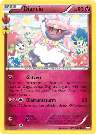 Diancie RC22/32 — Radiant Collection (Generationen)