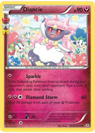 Diancie RC22/32 — Radiant Collection (Generations)