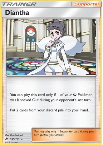 Diantha #105/131 — Forbidden Light