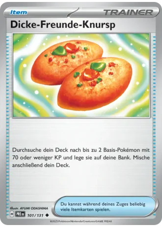 Dicke-Freunde-Knursp #101/131 — Prismatische Entwicklungen