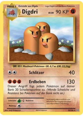 Digdri #56/108 — Evolution