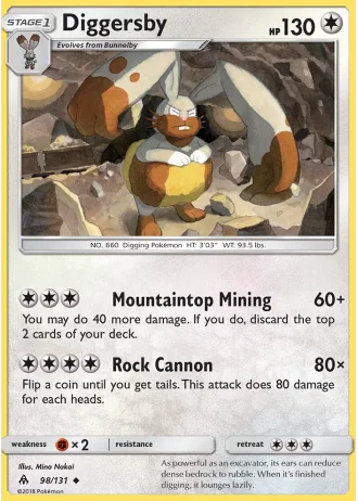 Diggersby #98/131 — Forbidden Light