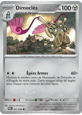 Dimoclès #057/88 — Équilibre Parfait