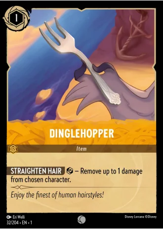 Dinglehopper #32/204 — The First Chapter