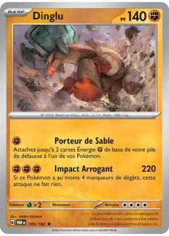 Dinglu #109/182 — Faille Paradoxe