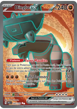 Dinglu ex #243/193 — Évolutions à Paldea
