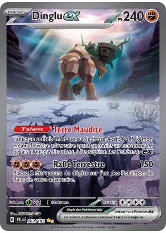 Dinglu ex #263/193 — Évolutions à Paldea