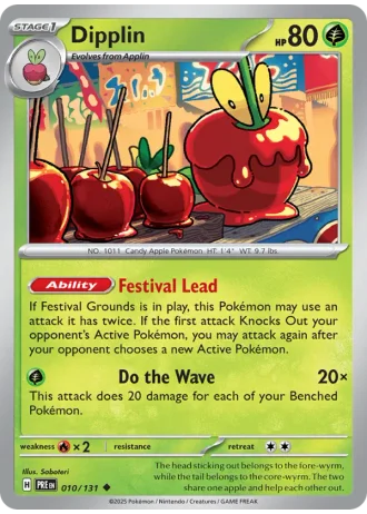 Dipplin #010/131 — Prismatic Evolutions