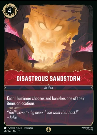 Disastrous Sandstorm #20/35 — Illumineer's Quest: Palace Heist