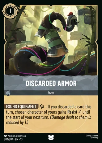 Discarded Armor #204/261 — Attack of the Vine!
