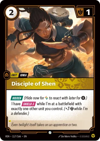 Disciple of Shen #117/166 — Vendetta