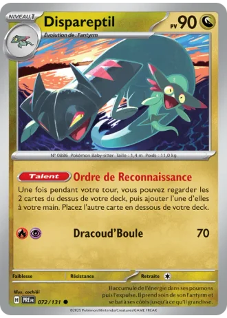 Dispareptil #072/131 — Évolutions Prismatiques