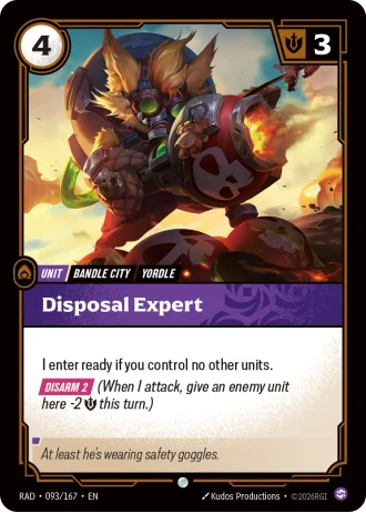 Disposal Expert #093/167 — Radiance