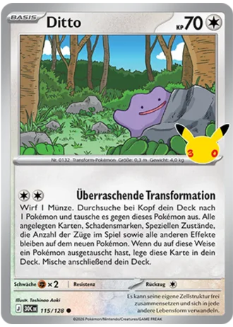 Ditto #115/128 — 30 Jahre
