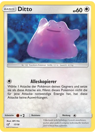 Ditto #17 — Meisterdetektiv Pikachu