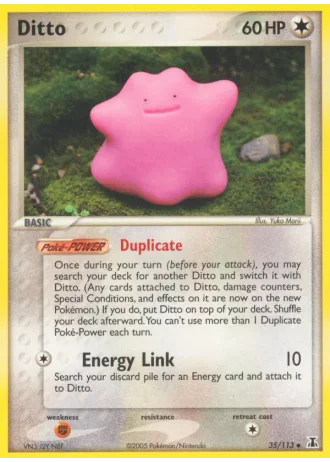 Ditto #35/113 — EX Specie Delta