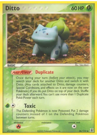 Ditto #36/113 — EX Specie Delta