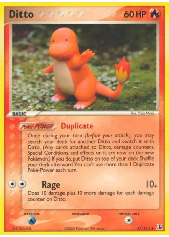 Ditto #37/113 — EX Specie Delta