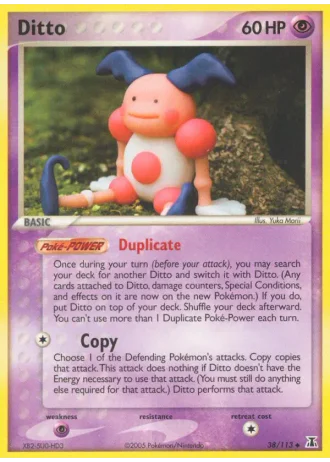 Ditto #38 — EX Delta Species