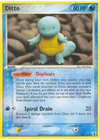 Ditto #64/113 — EX Specie Delta