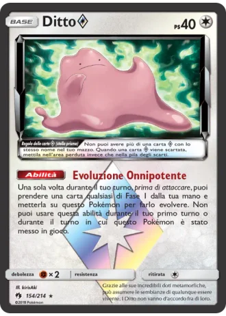 Ditto Prism Star #154/214 — Tuoni Perduti