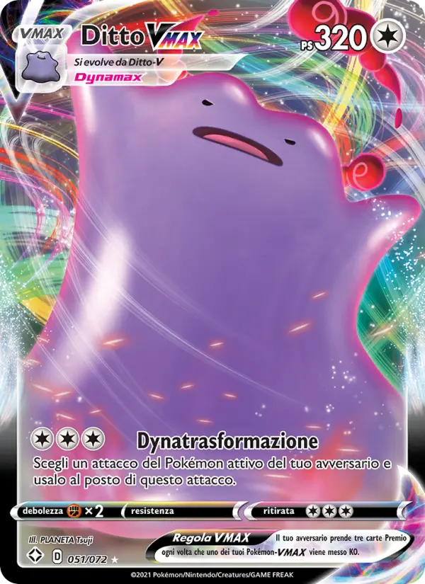 Ditto VMAX #51 — Destino Splendente