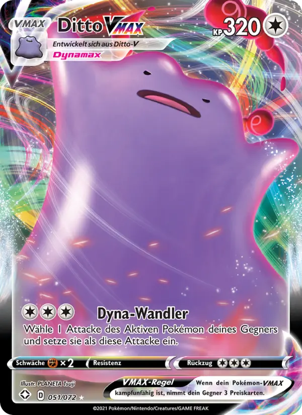 Ditto VMAX #51 — Glänzendes Schicksal