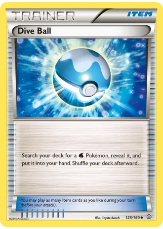 Dive Ball #125/160 — Primal Clash