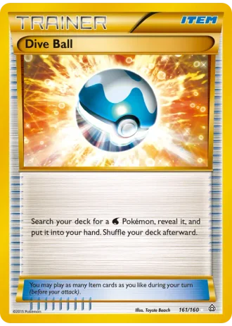 Dive Ball #161/160 — Primal Clash