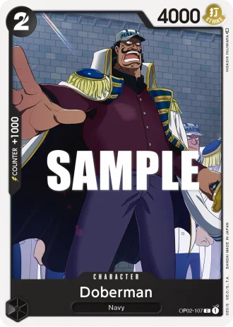 Doberman (OP02-107) — Paramount War (OP02)