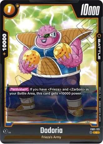Dodoria FB01-123 — Awakened Pulse (FB01)