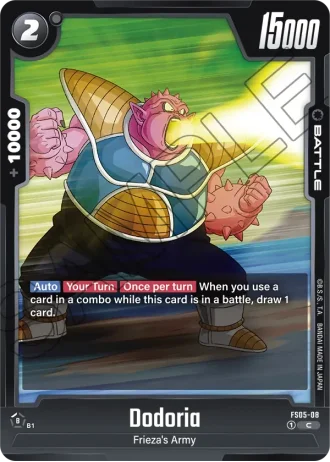 Dodoria FS05-008 — Bardock (FS05)