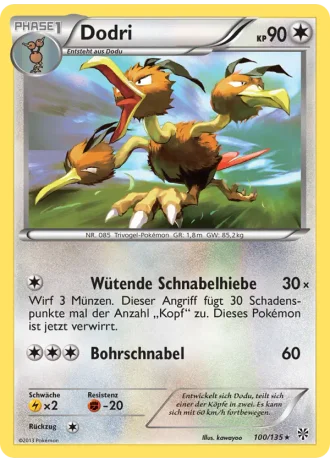Dodri #100/135 — Plasma-Sturm
