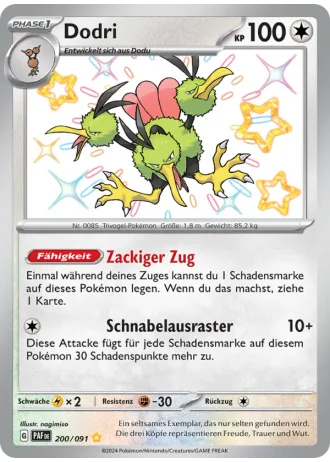 Dodri #200/91 — Paldeas Schicksale