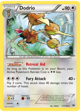 Dodrio #117/162 — BREAKthrough