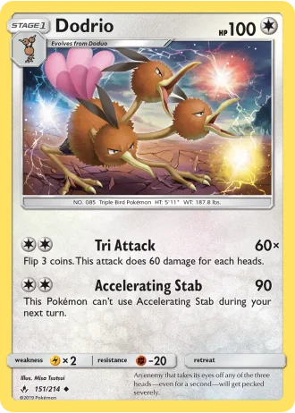Dodrio #151 — Unbroken Bonds