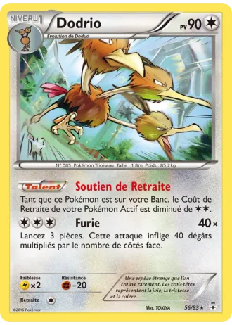 Dodrio #56/83 — Générations