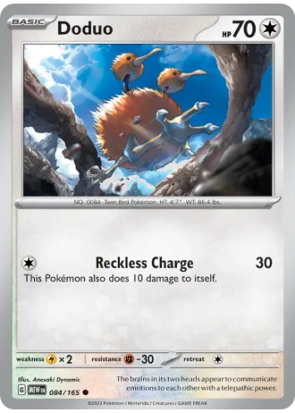 Doduo #084/165 — 151