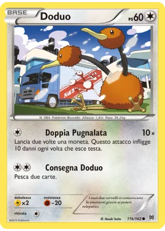 Doduo #116/162 — Turbo Blitz