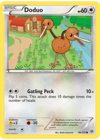 Doduo #99/135 — Plasma Storm