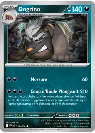 Dogrino #058/84 — Nuit Noire
