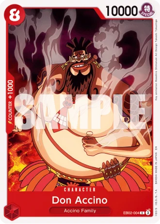 Don Accino (EB02-004) — Anime 25th Collection (EB02)