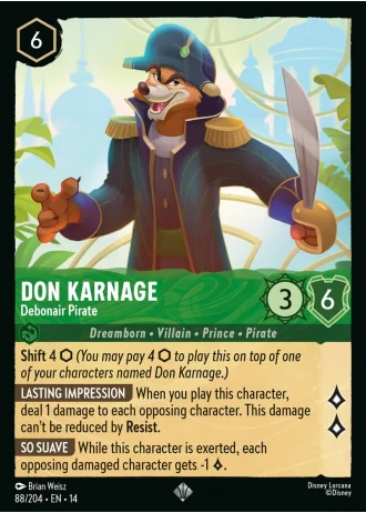 Don Karnage - Debonair Pirate #88/257 — Hyperia City