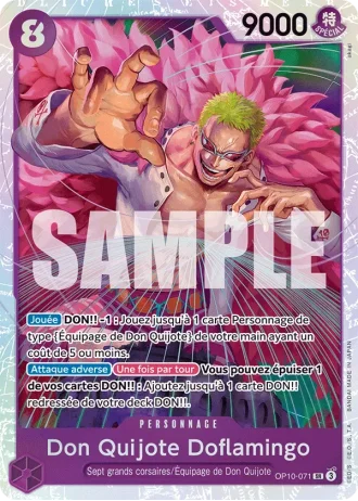 Don Quijote Doflamingo (OP10-071) — Sang Royal (OP10)