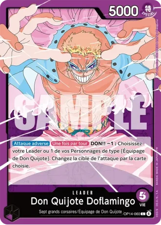 Don Quijote Doflamingo (OP14-060) — Les Sept de la Mer d'Azur (OP14-EB04)