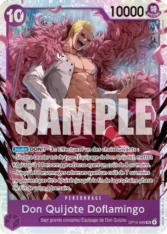 Don Quijote Doflamingo (OP14-069) — Les Sept de la Mer d'Azur (OP14-EB04)